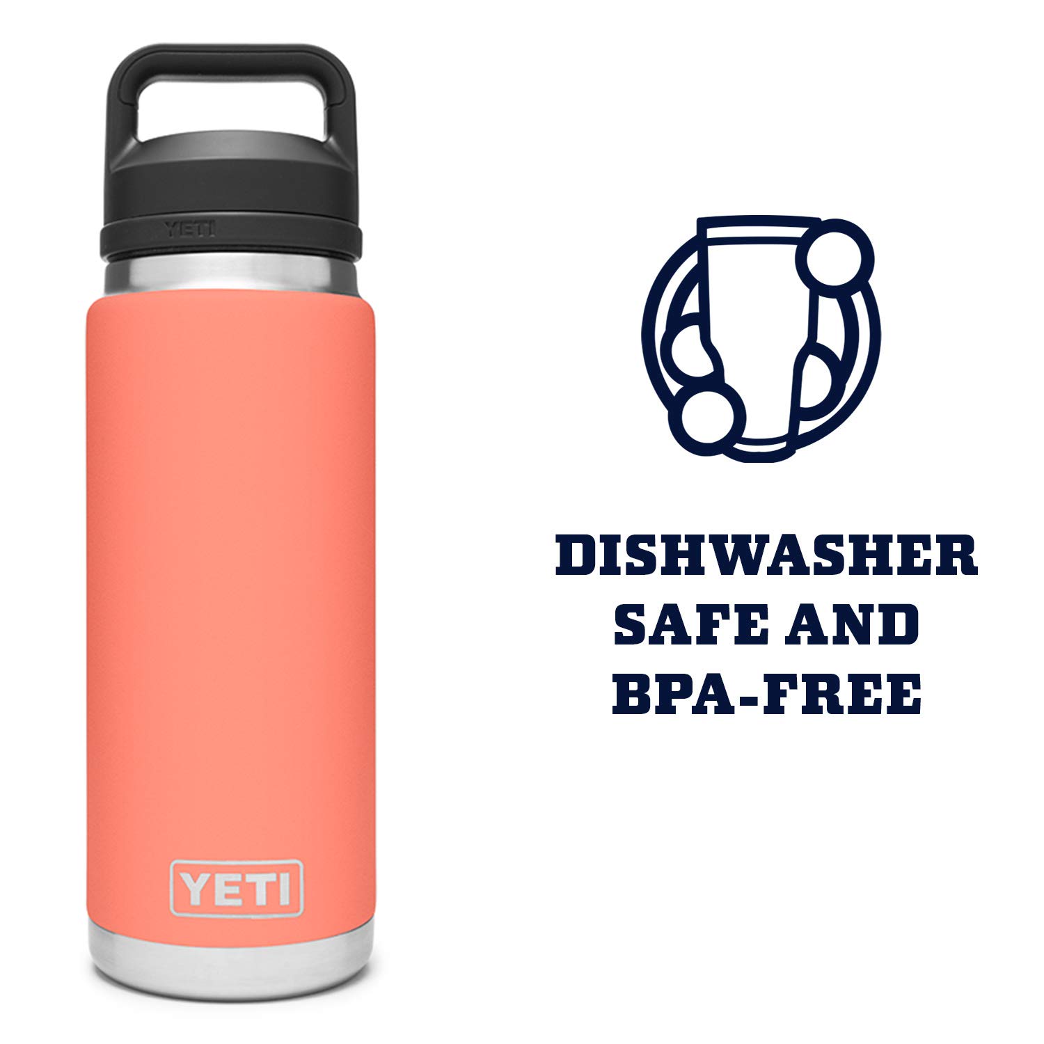 Amazon | YETI ランブラー 26オンス ボトル 真空断熱 ステンレス